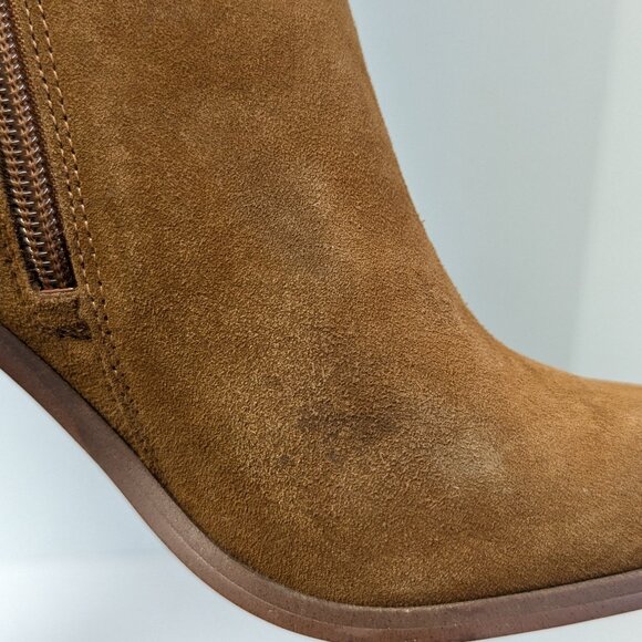 Vince Camuto Aprine Tall Slouch Boots, Golden Walnut, Women's 8.5 (Wide Calf) - Picture 7 of 10